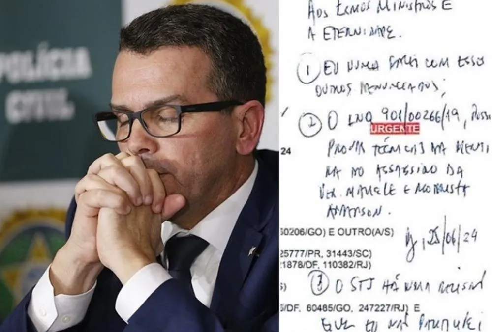 Delegado acusado de matar Marielle deixa recado a ministro do STF