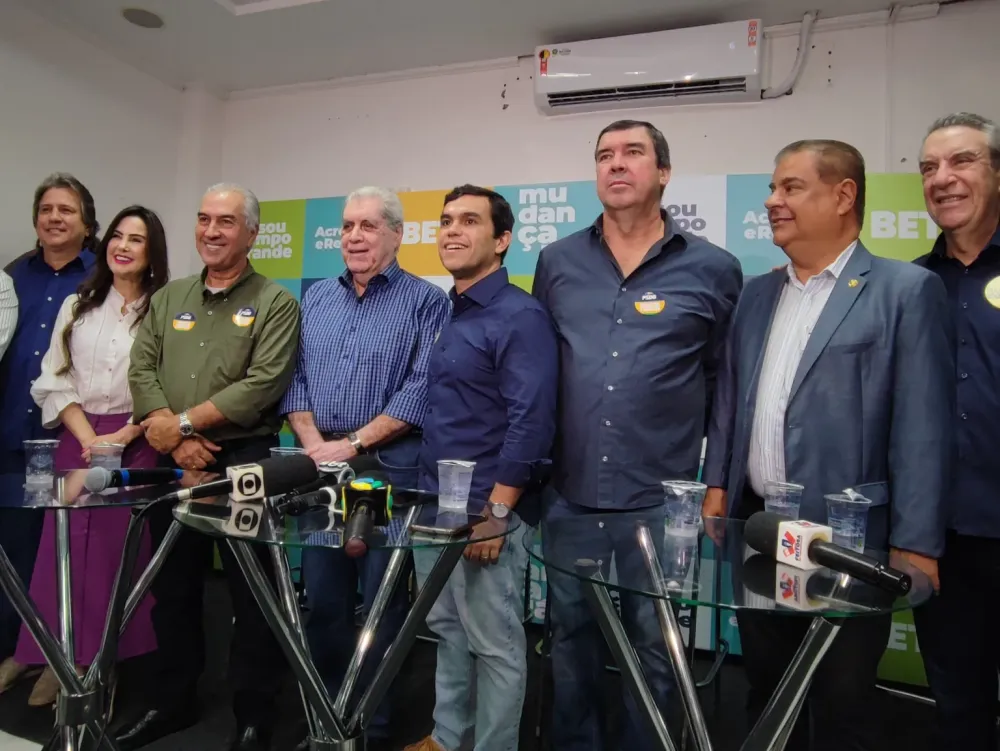 Beto Pereira lança pré-candidatura à Prefeitura de Campo Grande e promete mudança na gestão