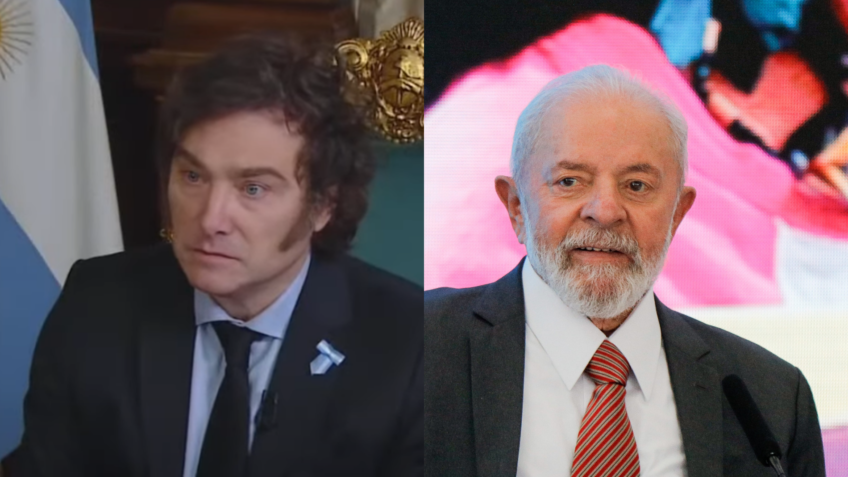 Presidente argentino Javier Milei chama Lula de “dinossauro idiota” em crítica nas redes sociais