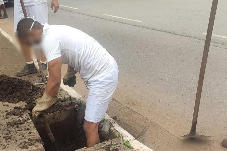 Mais de 300 bocas de lobo em Ceilândia passam por limpeza e reforma