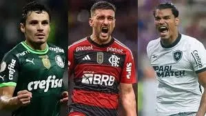 Rivalidade aquece: Botafogo e Palmeiras ultrapassam Flamengo na tabela do Brasileirão