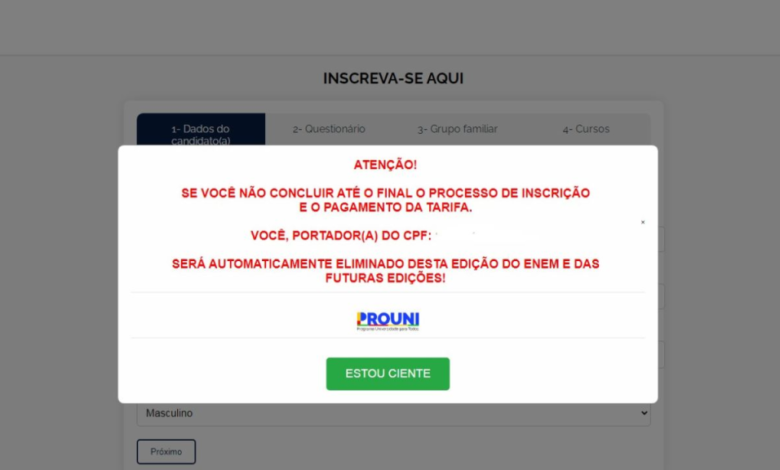 Alerta de golpe: Site falso do Prouni emite boletos fake e ameaça estudantes