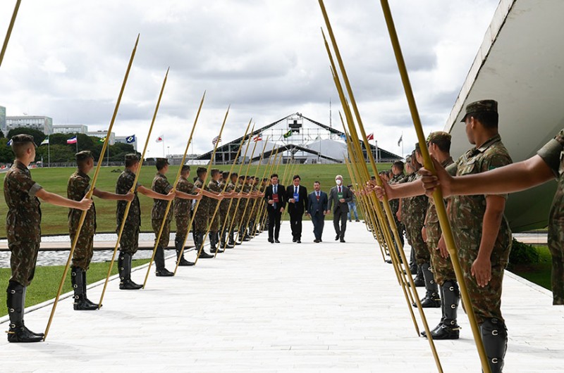 Senado participa de ensaio final para a posse presidencial