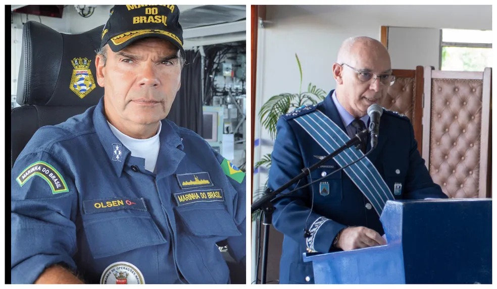 Hoje foram nomeados novos comandantes da Marinha e Aeronáutica de Lula 