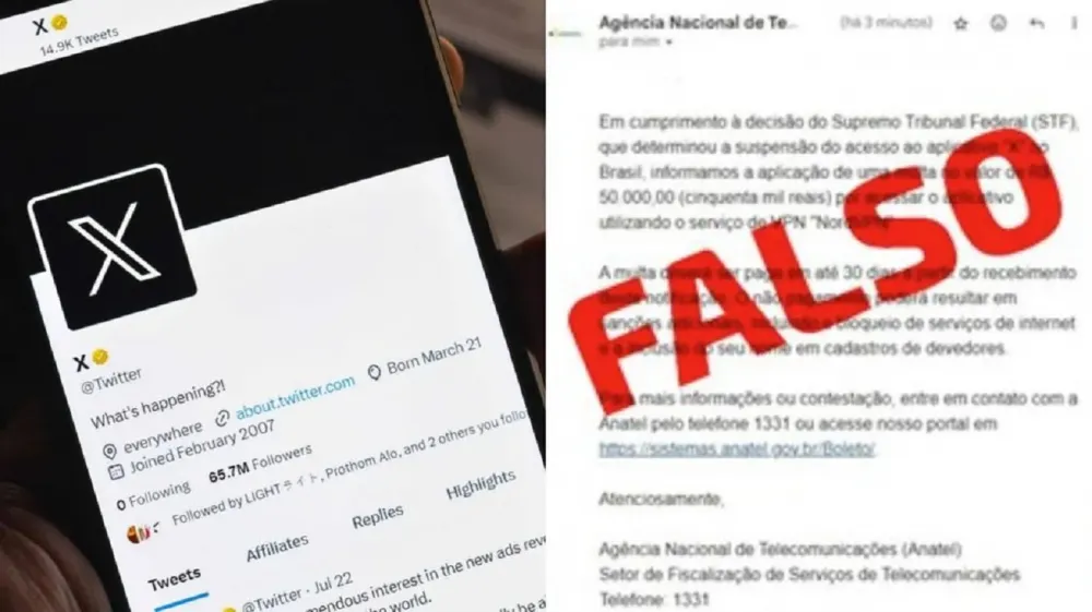 Anatel alerta sobre golpe digital: E-mails falsos afirmam multas por uso de VPN