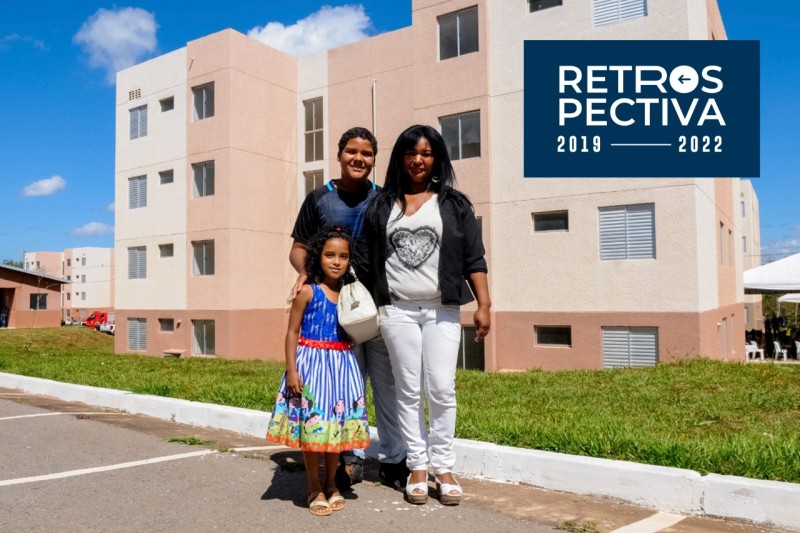 MORADIAS ENTREGUES PARA APROXIMADAMENTE 5 MIL FAMÍLIAS