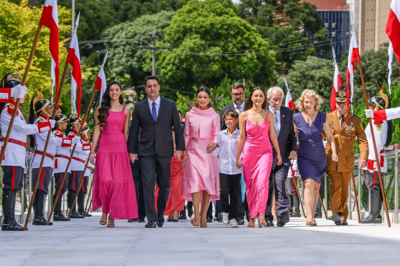 Ratinho Junior e Darci Piana tomam posse para mais quatro anos de mandato