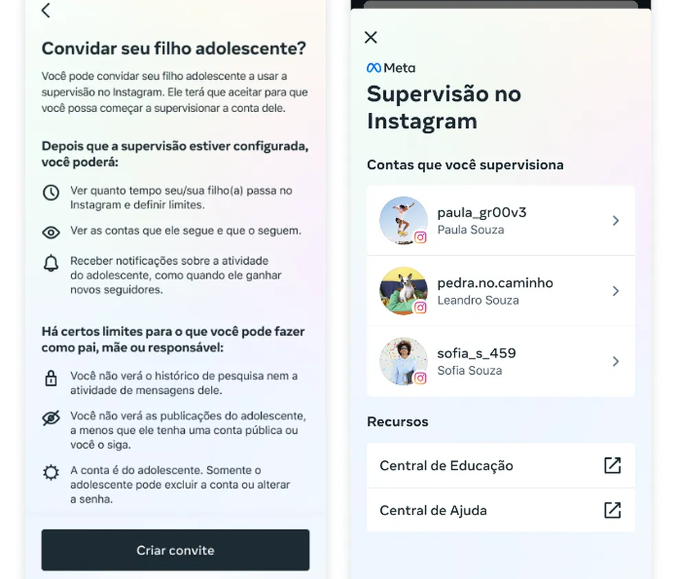 Instagram fortalece controle parental com “conta de adolescente” e cria novas restrições para menores