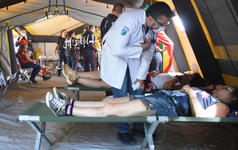 Saúde atende 267 pessoas na Esplanada dos Ministérios, no domingo (1º)