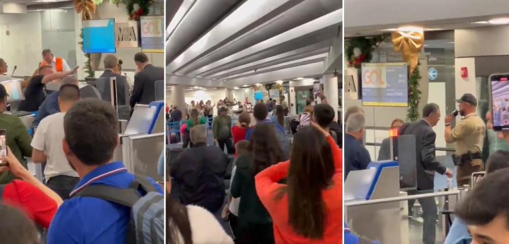 Barroso foi confrontado por brasileiros em Aeroporto de Miami