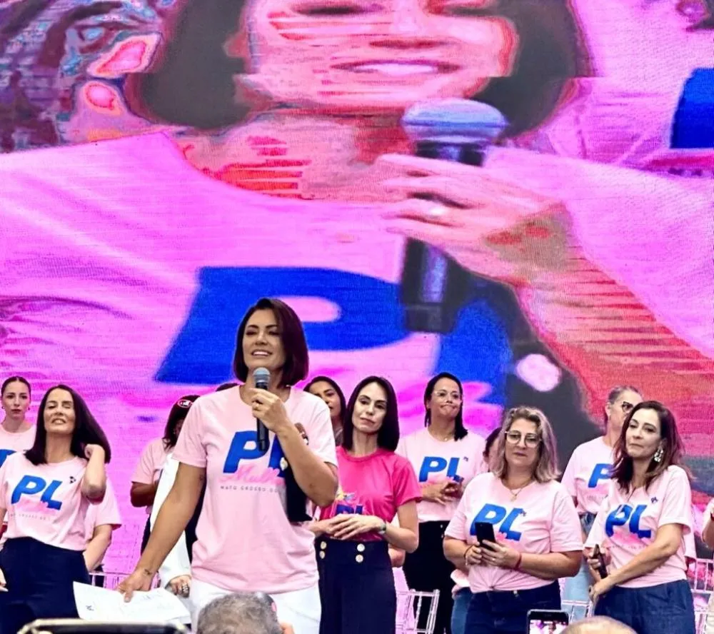 Michelle Bolsonaro confirma presença em evento em Campo Grande com apoio de Adriane Lopes