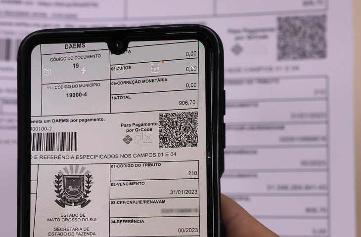 Sefaz libera pagamento de débitos estaduais via PIX em MS