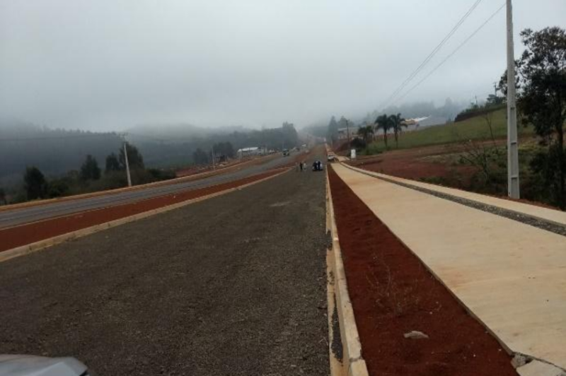 Governo do Estado retoma as obras nas marginais da PRC-466 em Pitanga