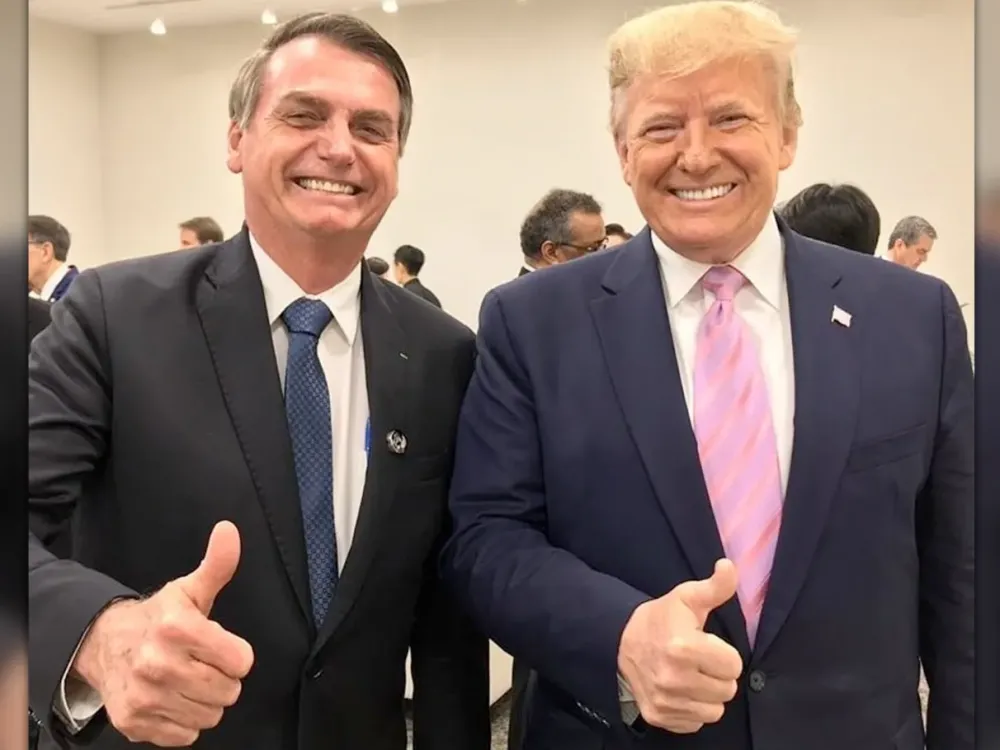 “Bolsonaro endossa Trump em vídeo: 'A volta é a certeza de um mundo melhor'”