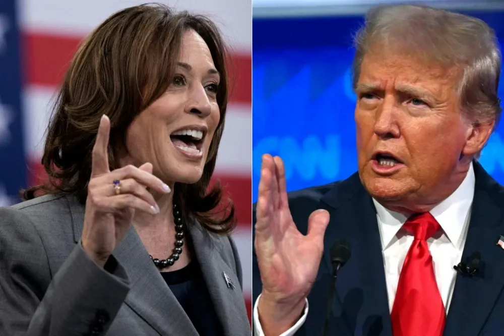 Disputa acirrada: Kamala Harris mantém ligeira vantagem sobre Trump às vésperas da decisão presidencial nos EUA