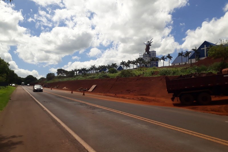 Construção de passarela em Bandeirantes vai bloquear trecho da BR-369 a partir desta segunda