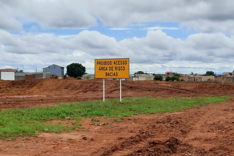 Bacias de contenção minimizam impacto das chuvas no Sol Nascente
