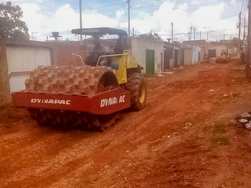 GDF Presente recupera e nivela vias danificadas pelas chuvas