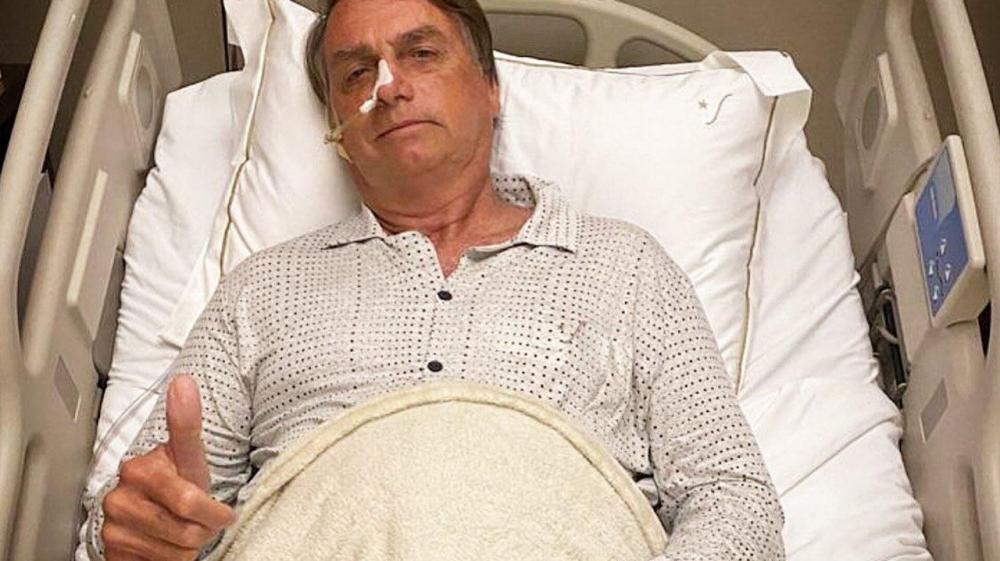 Bolsonaro foi internado às pressas em Orlando nesta segunda-feira, 9