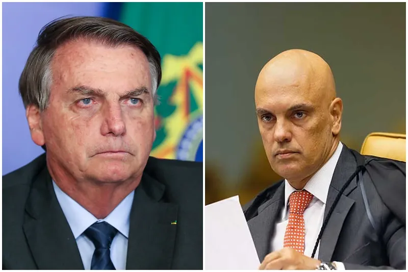 STF marca julgamento de recurso de Bolsonaro contra Alexandre de Moraes