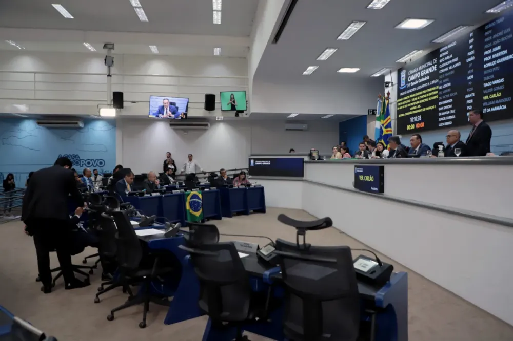 Reprovação de contas de dois vereadores em Campo Grande gera disputa por vagas