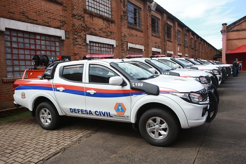 Defesa Civil do Estado recebe 20 novas viaturas para municípios da região de Piracicaba