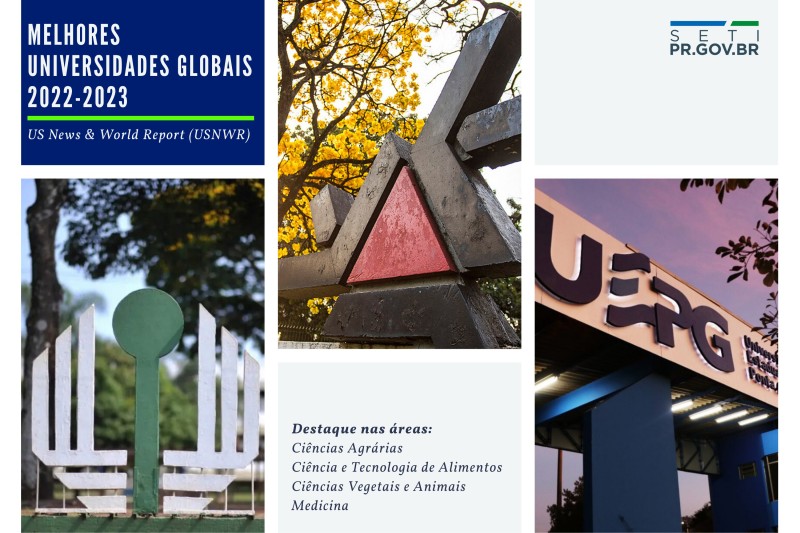 Três universidades estaduais estão entre as melhores do Sul do Brasil, avalia ranking americano