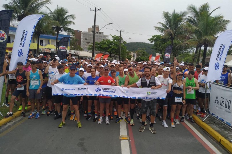 Corrida da Sanepar em Guaratuba reúne 1.200 participantes