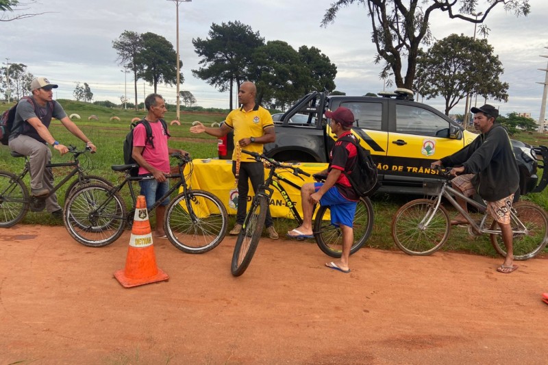 Ações educativas de trânsito marcam presença em vários pontos do DF