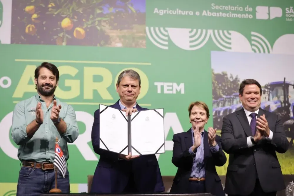 Senadora Tereza Cristina fortalece o setor agropecuário com apoio estratégico ao governo de Tarcísio