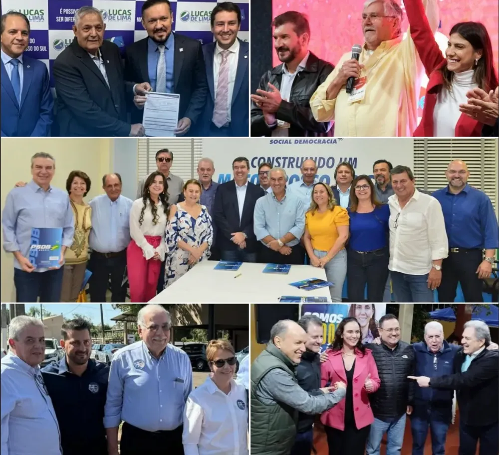 Eleições 2026: fusões e redução de partidos redesenham cenário político em MS