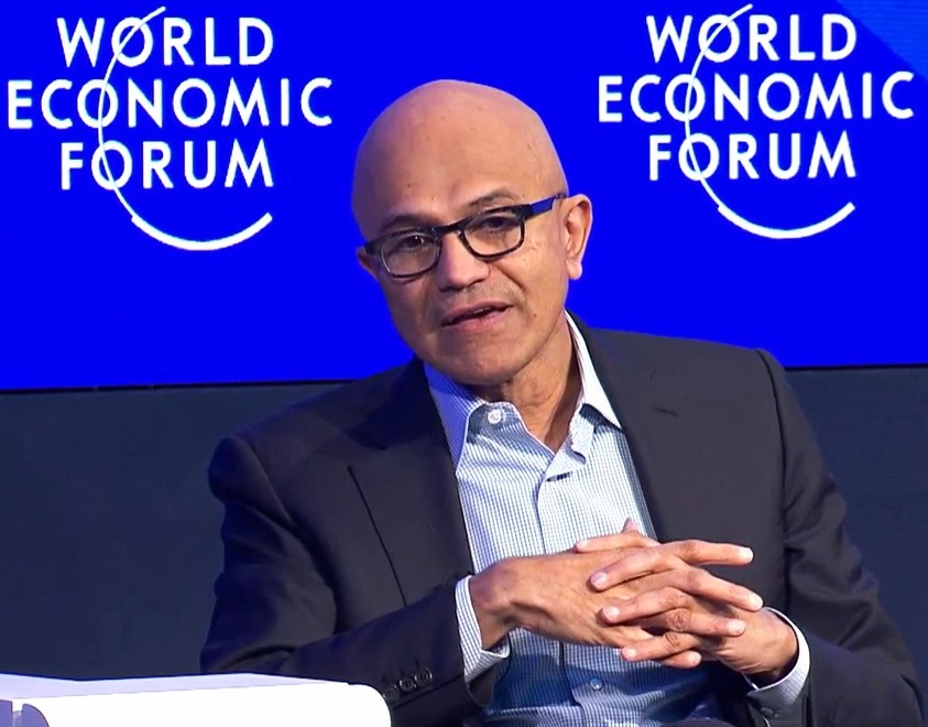 Microsoft anuncia demissão de 10 mil funcionários no Fórum de Davos