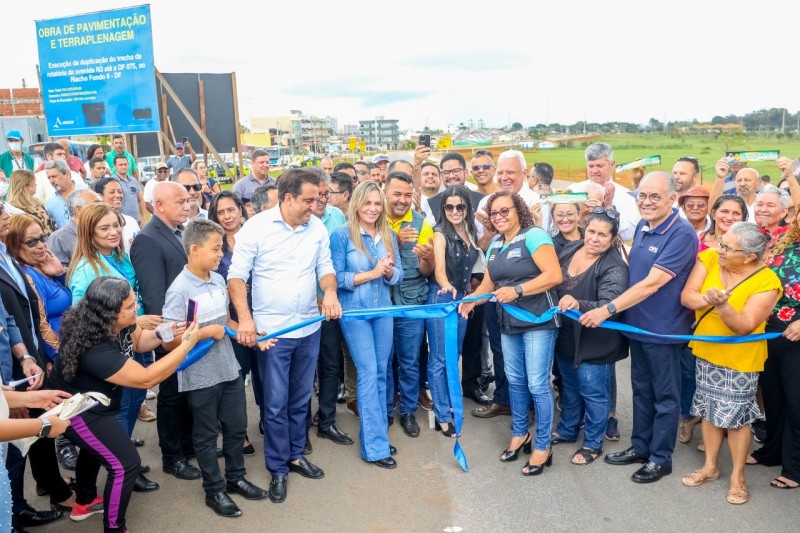 Novo trecho da Avenida N3, no Riacho Fundo II, será asfaltado