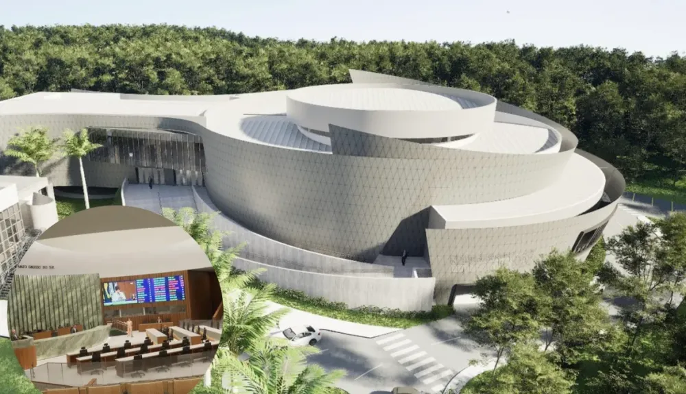 Assembleia Legislativa de MS ganhará novo plenário após 39 anos com capacidade para 700 pessoas