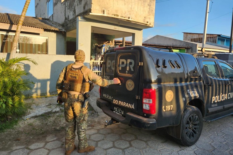 PCPR, PMPR e Guarda Municipal de Pontal do Paraná deflagram operação contra tráfico de drogas