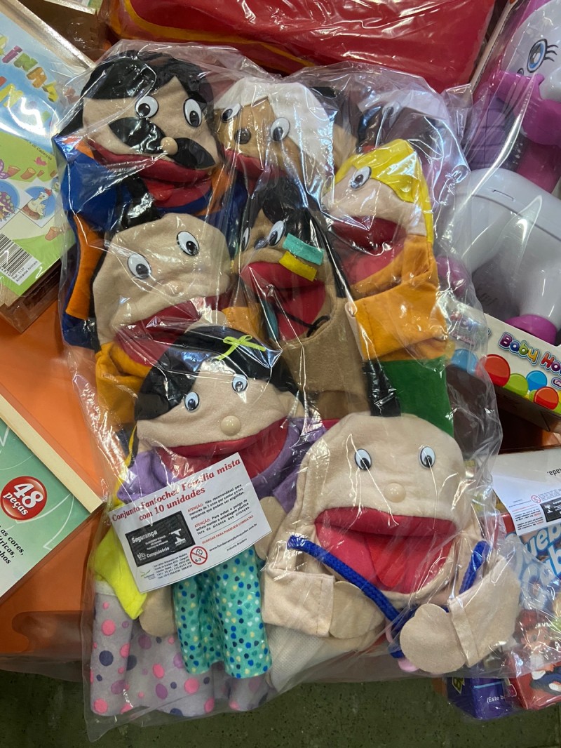 Unidades básicas de saúde recebem brinquedos para atividades com crianças