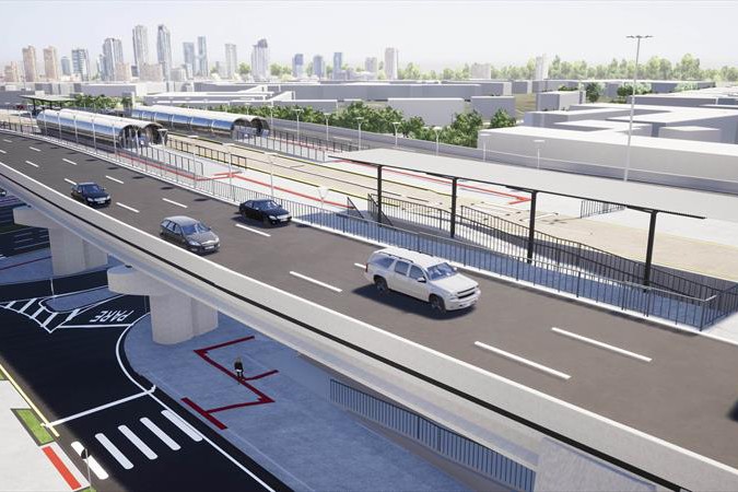 Obras de viaduto de Curitiba alteram itinerário de linhas metropolitanas de Colombo