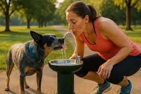 Bebedouros gratuitos para pessoas e pets podem transformar áreas de lazer em Campo Grande