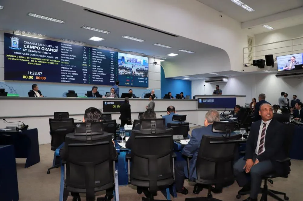 Câmara de Campo Grande retoma atividades com votação de projetos que impactam empreendedorismo, esporte e homenagens