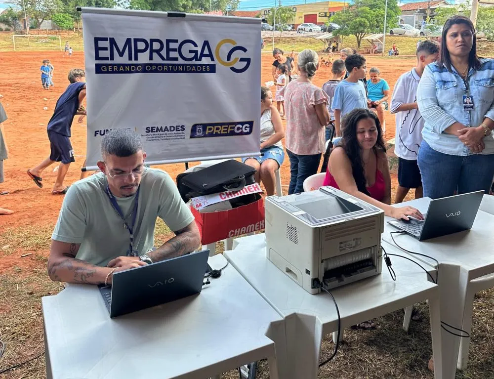 Prefeitura leva Emprega CG ao Jardim Inápolis com 150 vagas de emprego