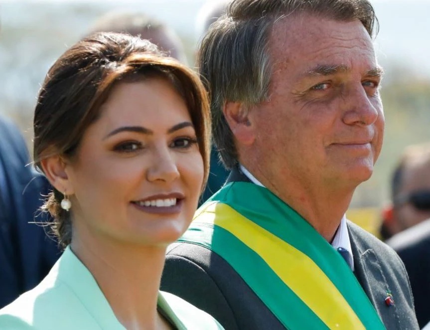 Valdemar cogita candidatura de Michelle Bolsonaro à presidência do Brasil