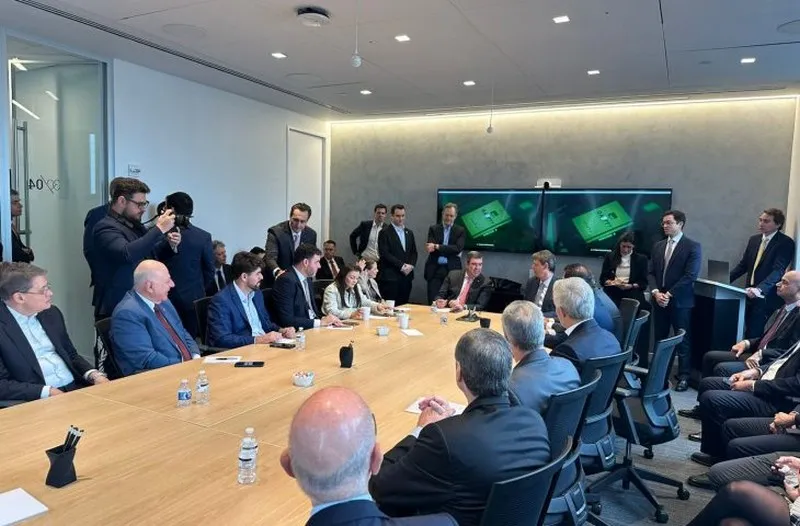 Governador Riedel lidera agenda internacional em Nova York para atrair investimentos em bioenergia