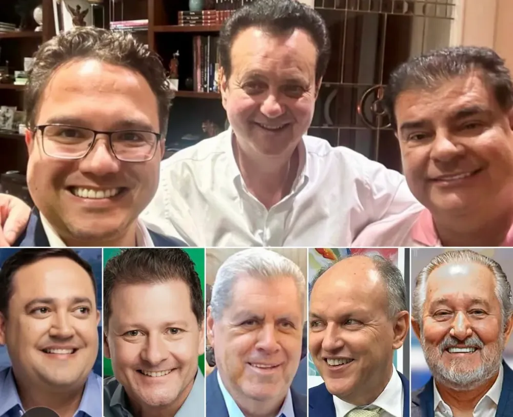 Aliança entre MDB, Republicanos e PSD pode revolucionar política em Mato Grosso do Sul