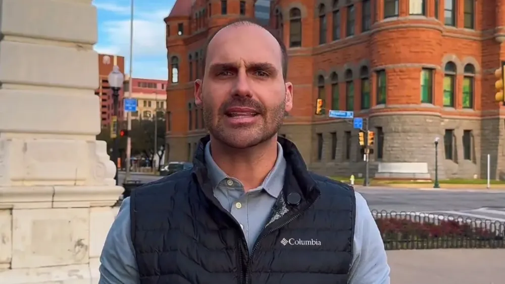 “Só volto quando Moraes for sancionado”: Eduardo Bolsonaro desafia STF e prolonga autoexílio nos EUA