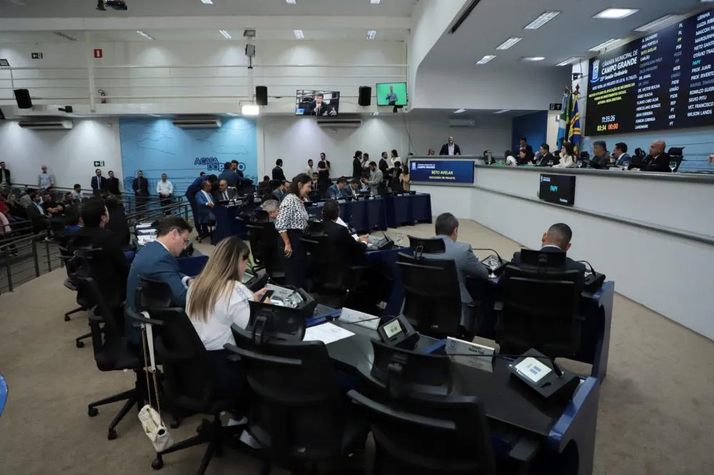 Câmara de Campo Grande vota criação de comitê para a primeira infância e aprecia vetos do Executivo