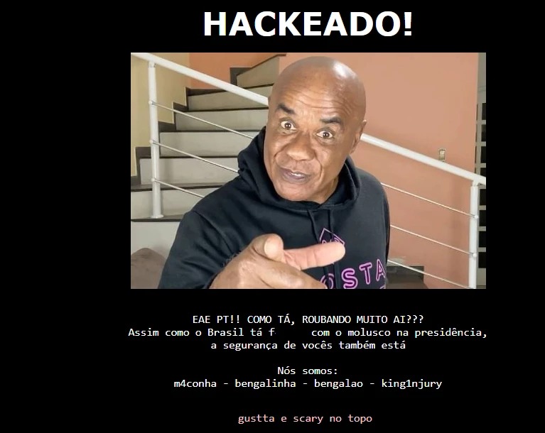 Hackers invadem site do PT e deixa mensagem 