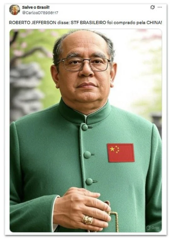 Gilmar Mendes vira meme após citar ditado chinês em debate sobre redes sociais