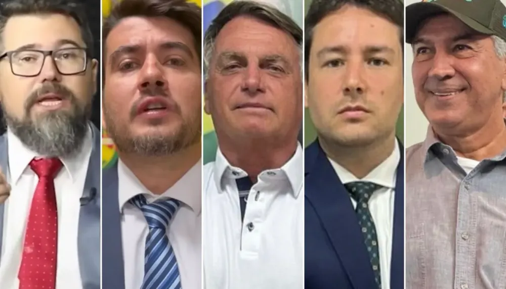 Bolsonaro força união no PL de Mato Grosso do Sul com chegada de Reinaldo Azambuja