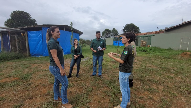 Visita técnica orienta sobre resgate e recolhimento de animais silvestres