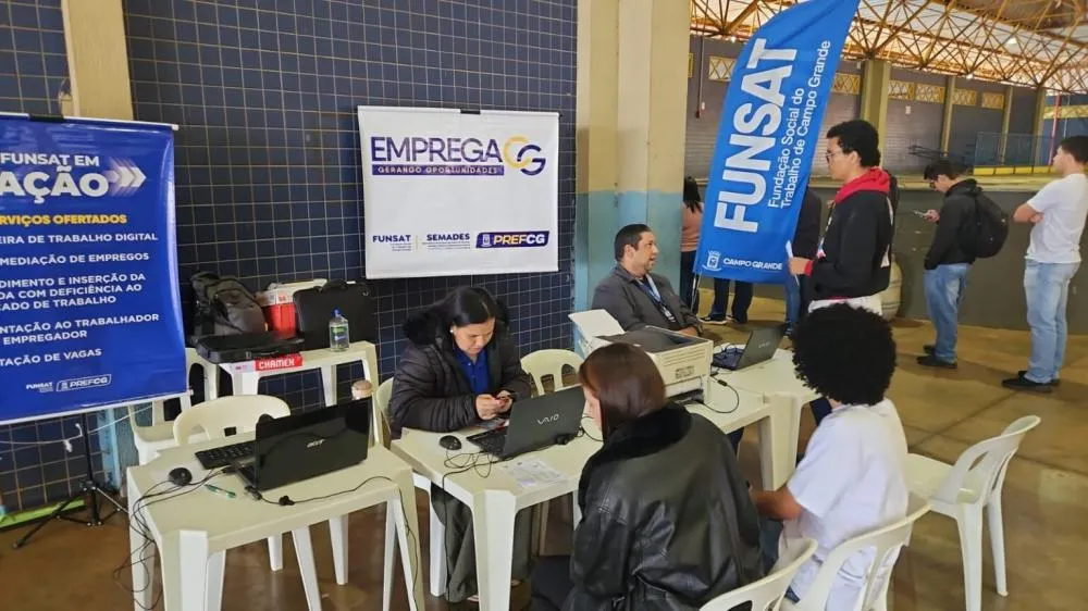 Emprega CG leva 200 vagas de emprego ao CRAS Tiradentes nesta terça-feira